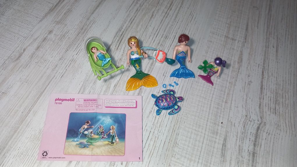 Playmobil 3 zestawy + Extra figurki