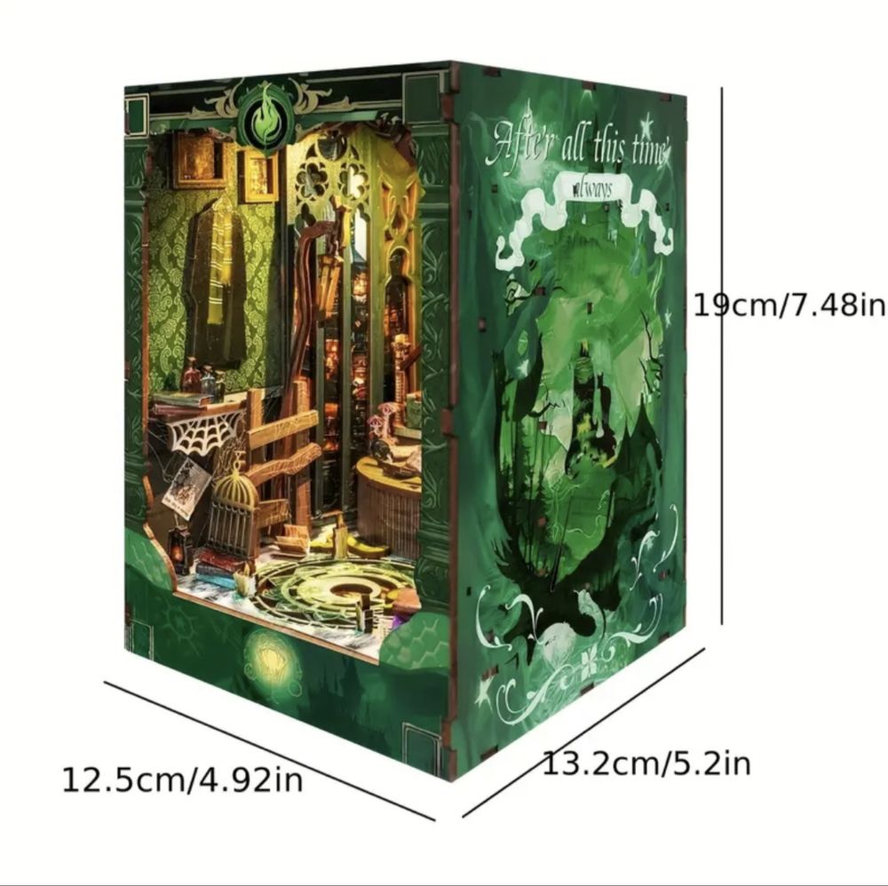 Book nook Кабінет Северуса Снейпа Harry Potter румбокс поттер бук нук