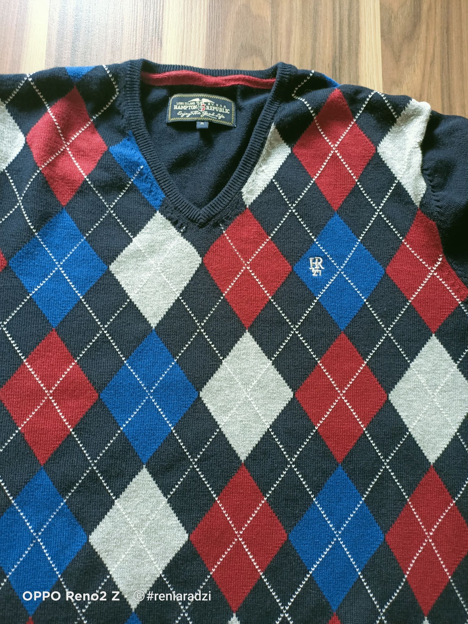 Sweter męski, r. M, pulower