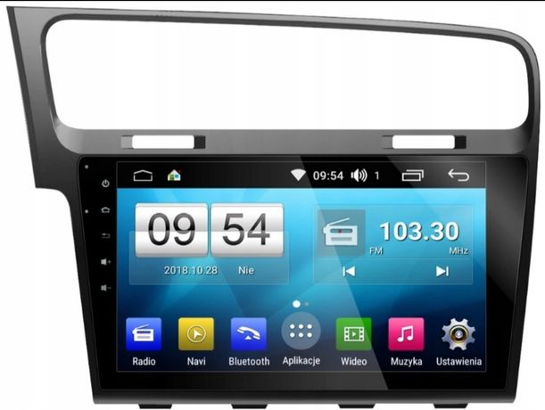 Radio 2 din Android VW Golf 7 DSP