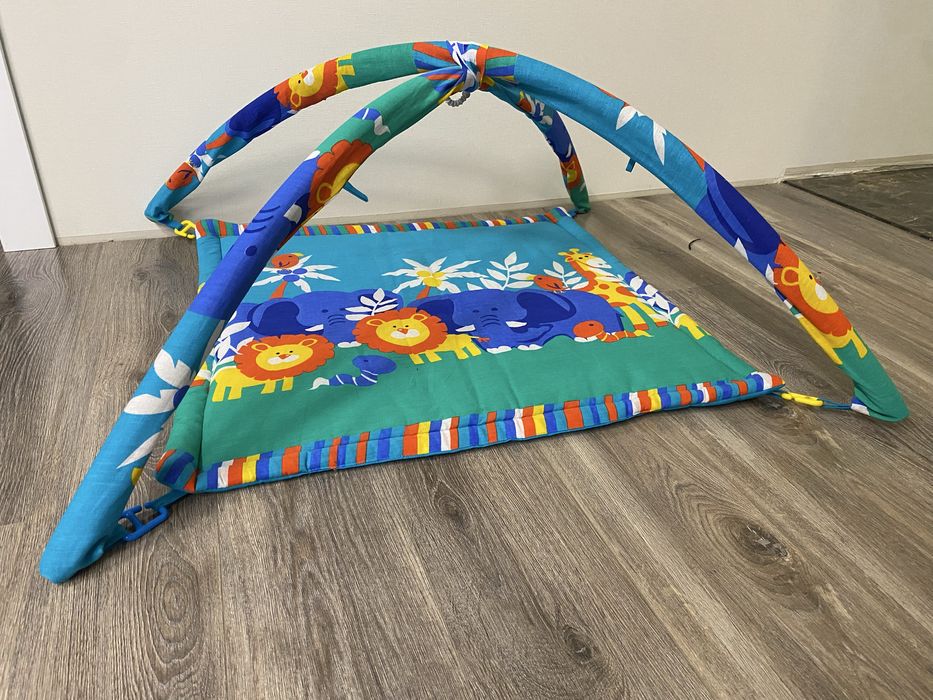 Розвиваючий килимок Lindo. Манеж. Коврик. Манеж.