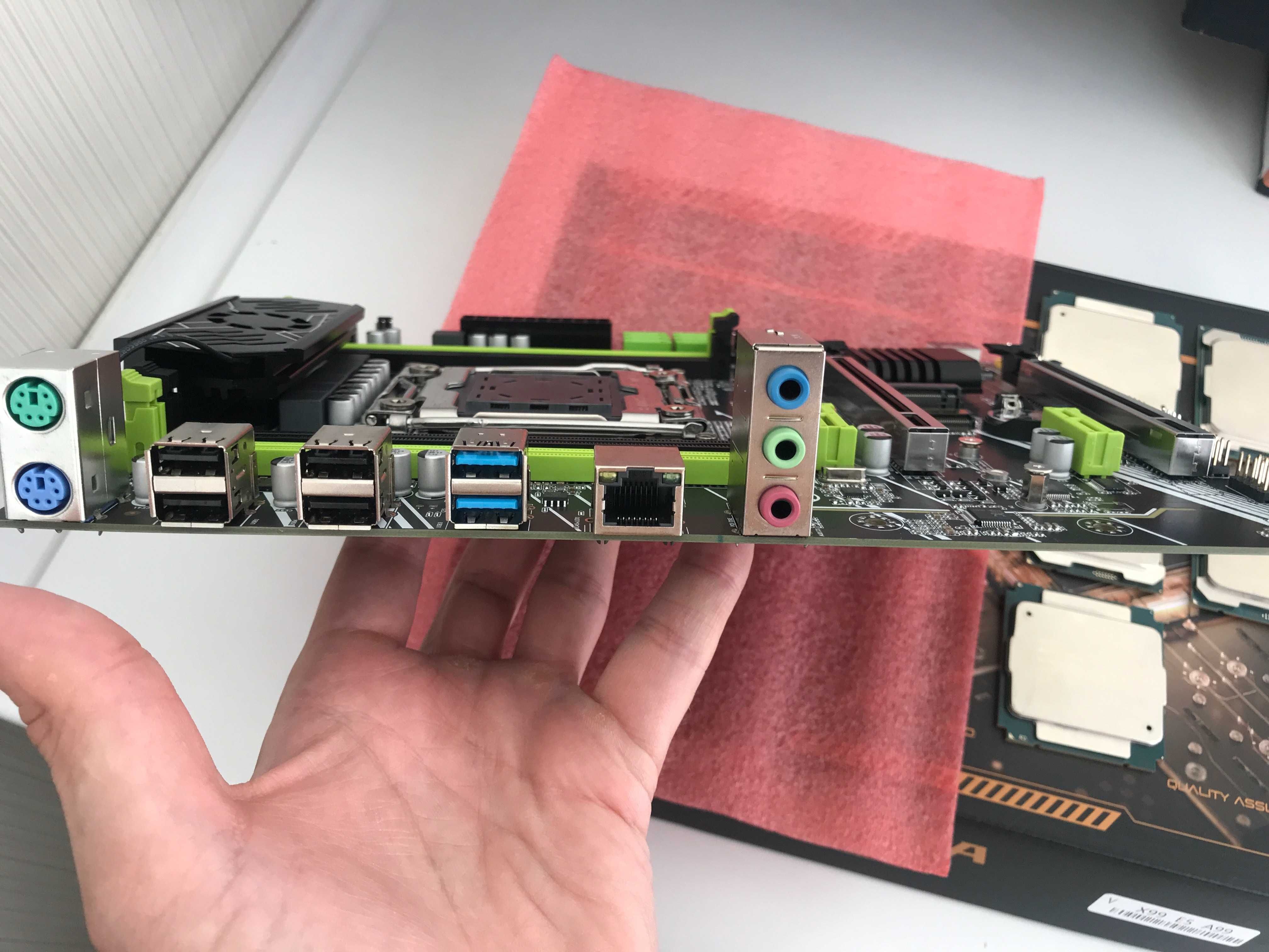 Материнська плата Qiyida X99 E5-A99, xeon 2680v4 / 2697v3 / 32gb