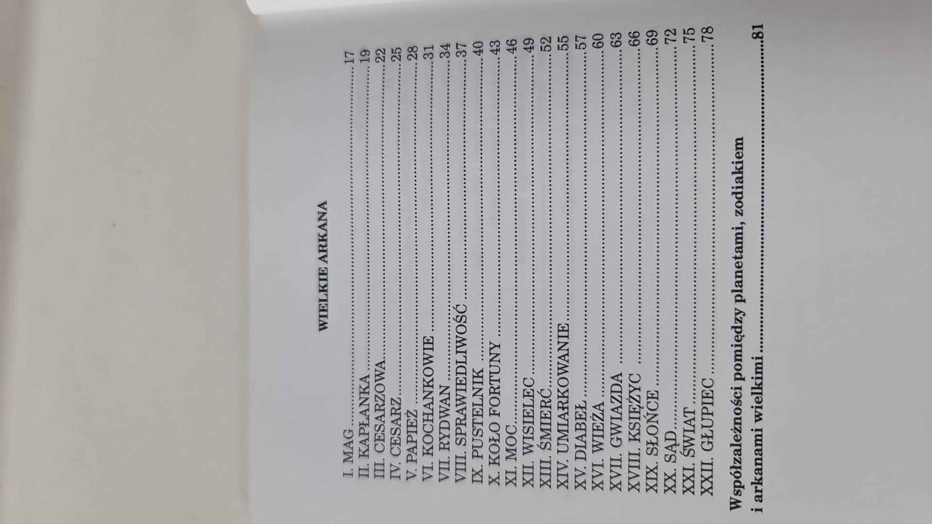 Tarot Marsylski Helena Starowieyska wróżenie z kart karty sztuka wróże