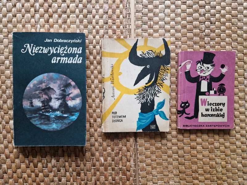 Zestaw książek antykwariackich stare wydania, retro, vintage