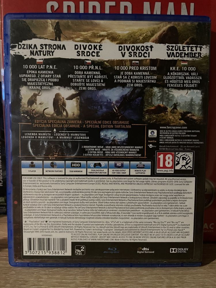 Far Cry Primal Special Edition PS4 PL