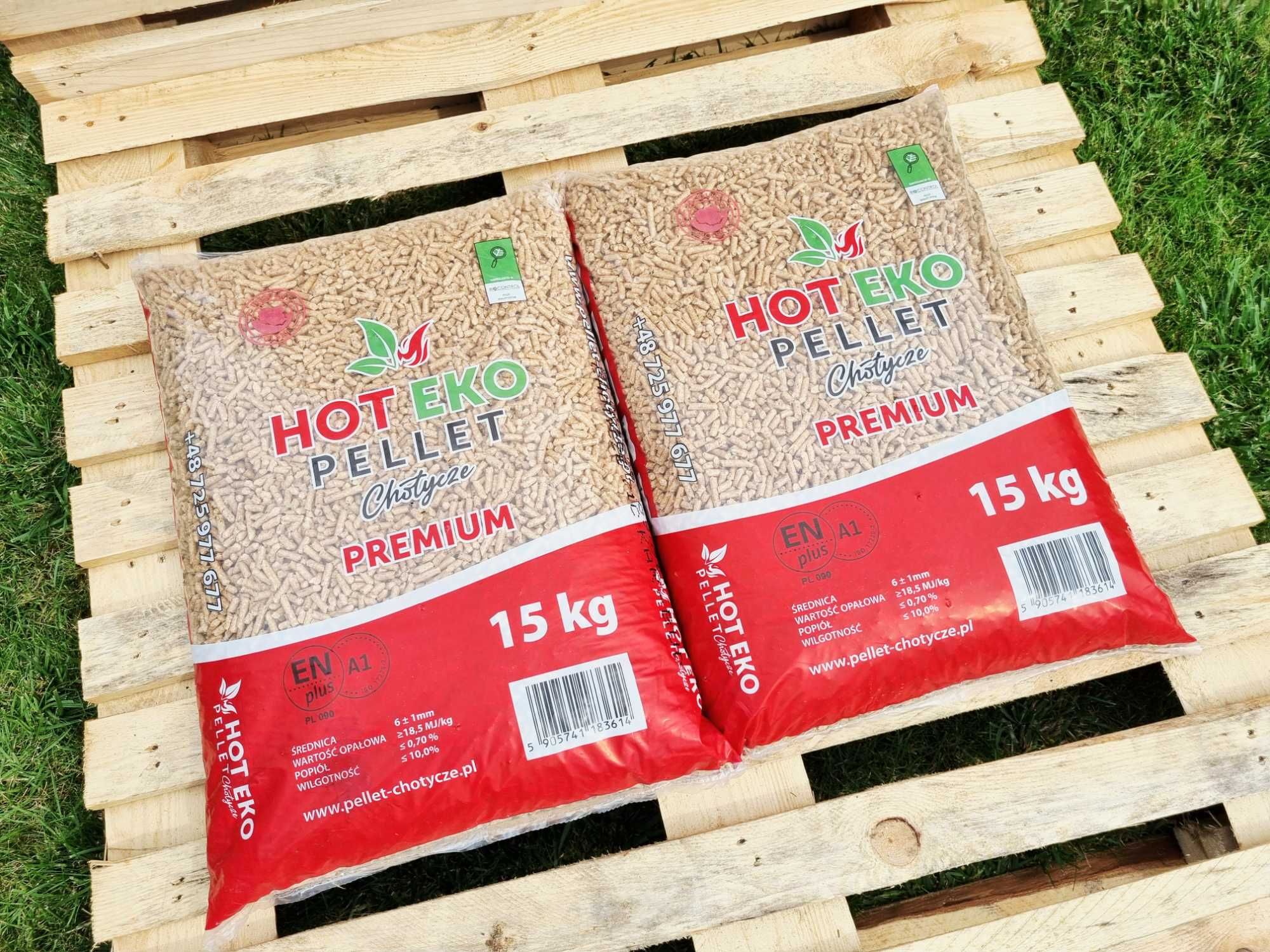 Polski Pellet Certyfikat PL090 HOT-EKO Chotycze A1 Pelet >18.5MJ