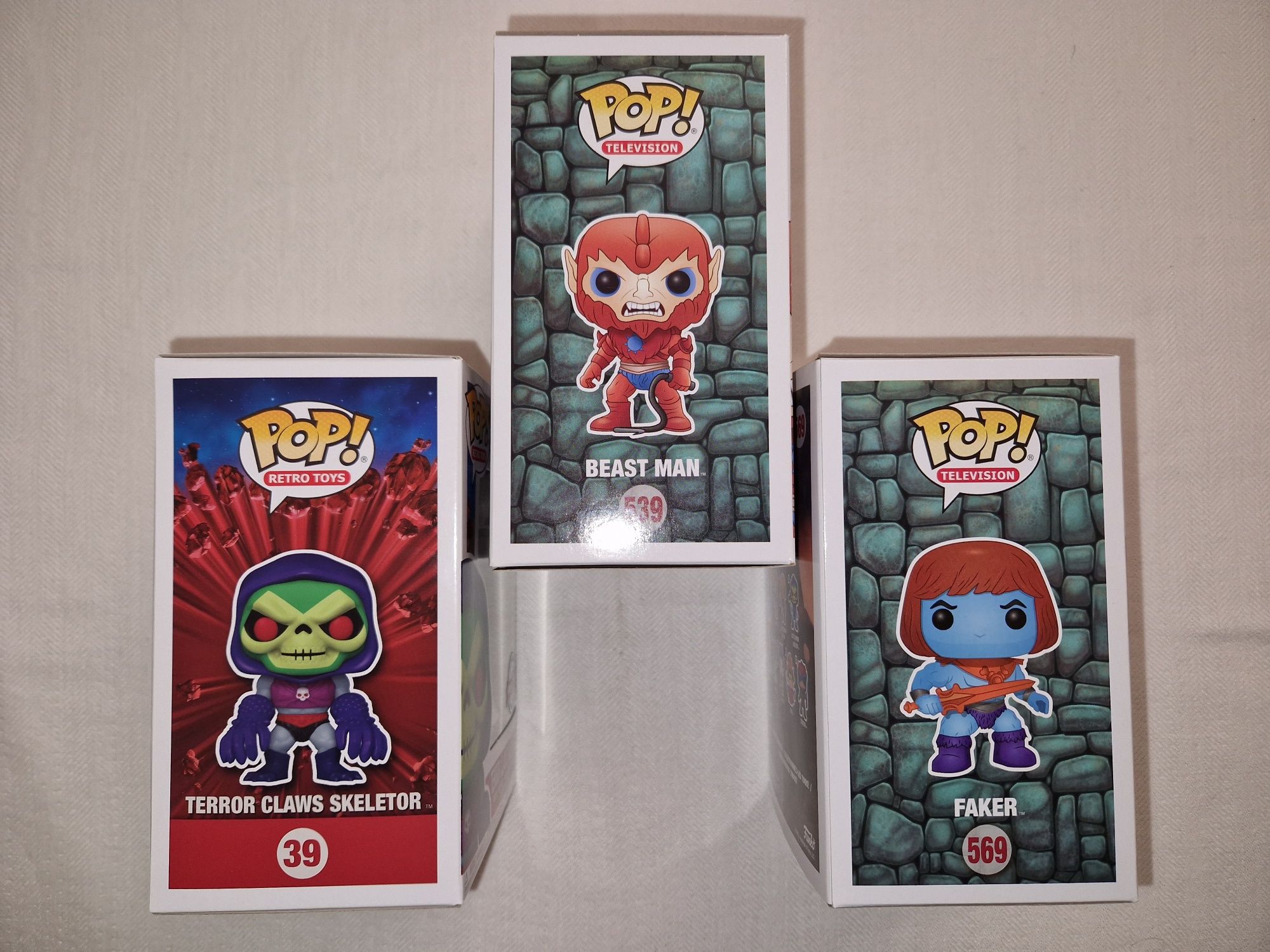 Masters of the Universe Funko 3 pack