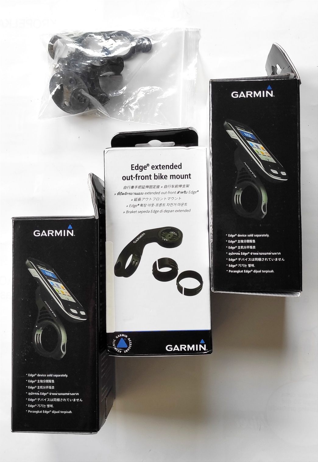 Uchwyt do liczników Garmin Edge Plus Forerunner 3-elementowy Nowy
