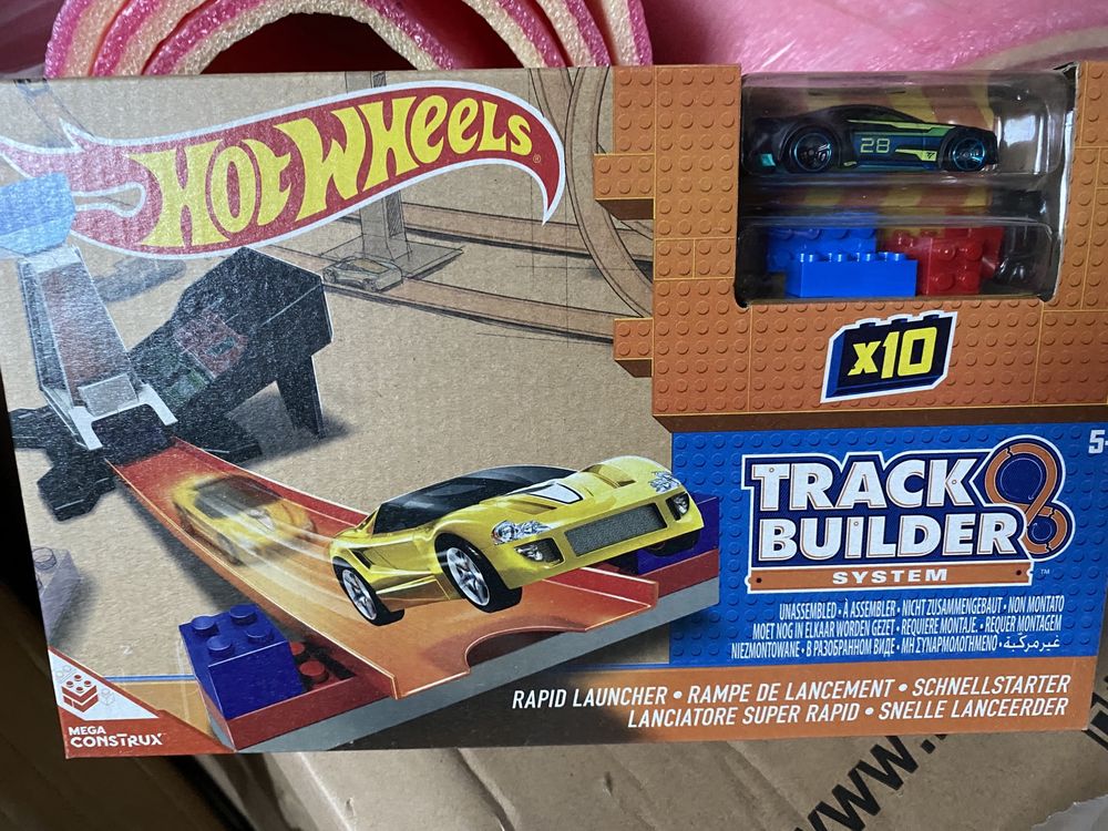 Tory Hot Wheels Track Builder- Rapid Launcher