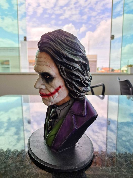Busto Joker em Resina