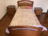 Cama solteiro bom estado