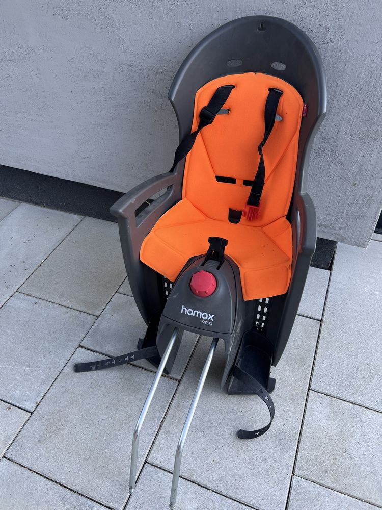 Hamax siesta duzy fotelik rowerowy 22 kg