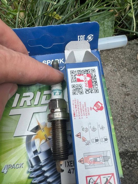 Свічки запалювання Denso iridium TT комплект 4шт