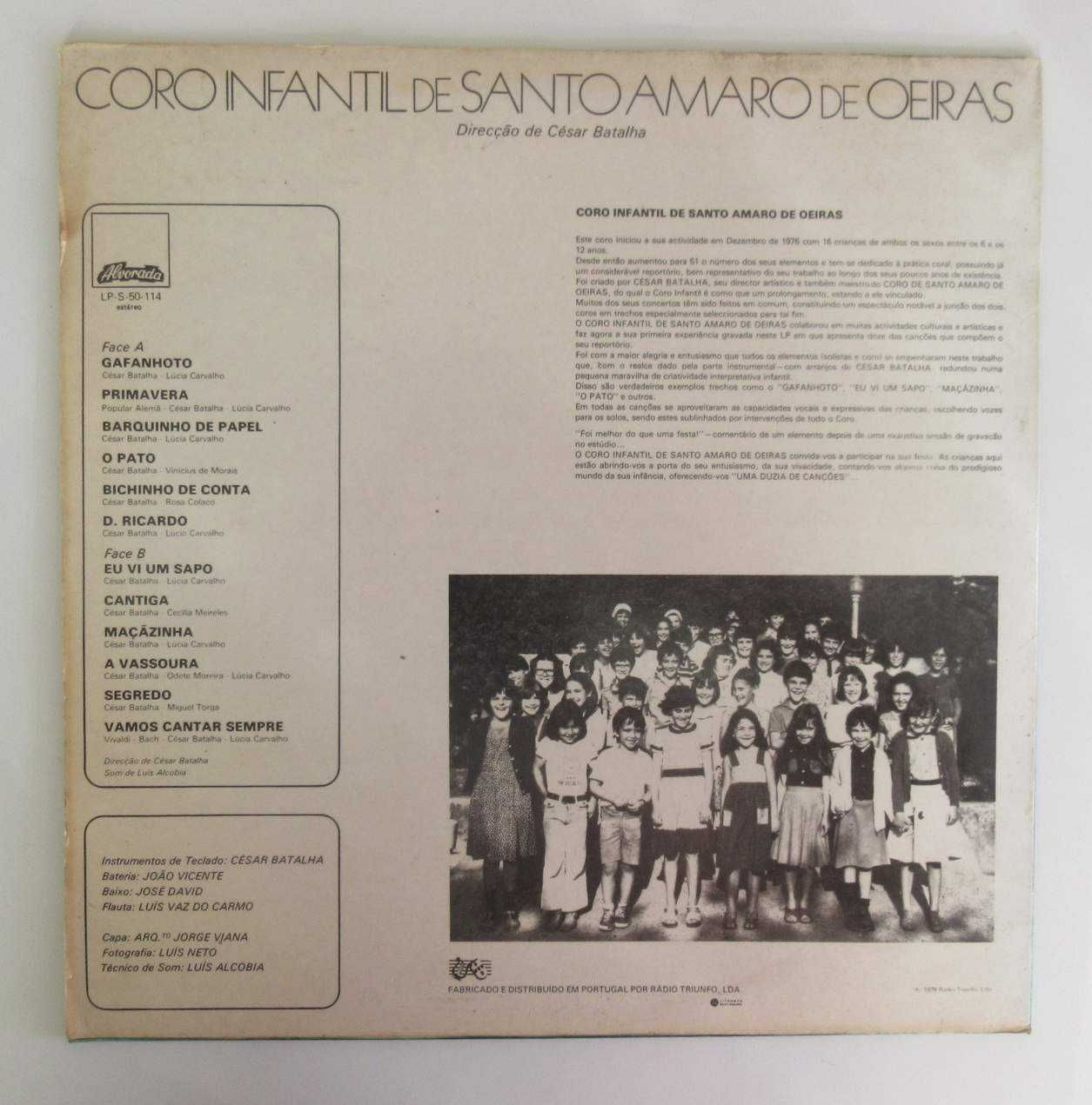 Coro Infantil De Santo Amaro De Oeiras - Uma Dúzia De Canções (LP)