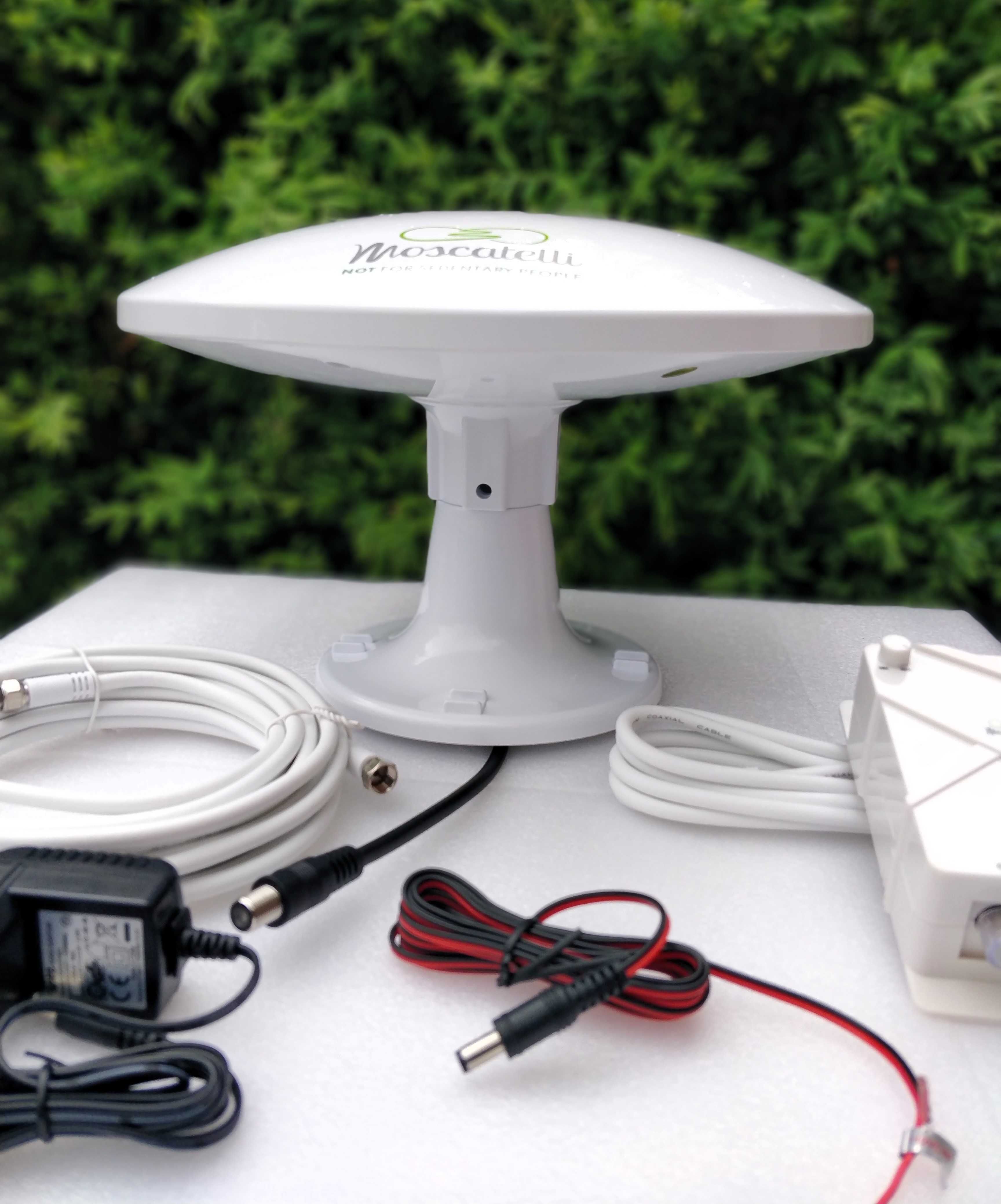 Antena Omnidirecional Terrestre Exterior Moscatelli - 4G LTE DVB-T/T2