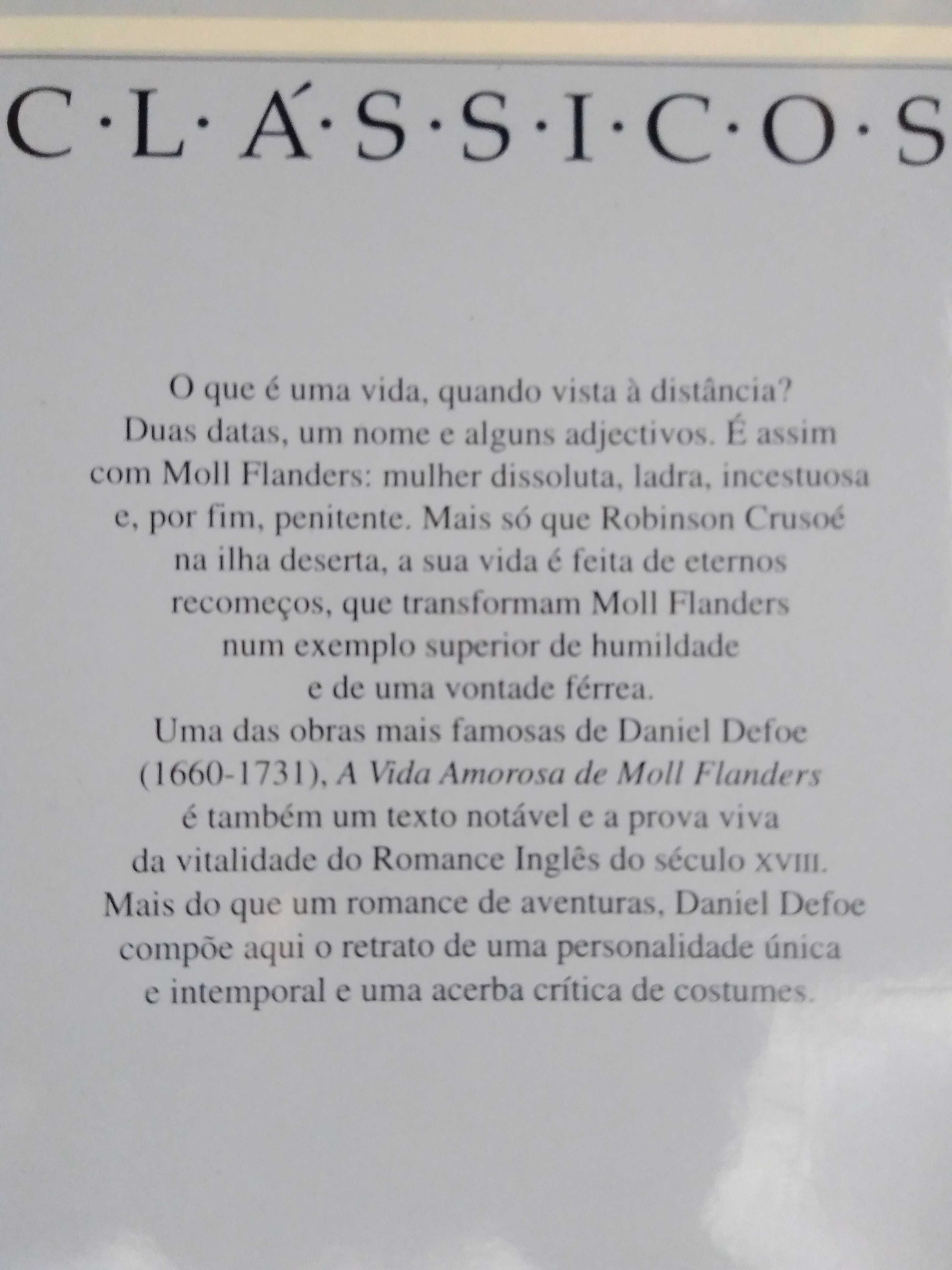 A vida amorosa de Moll Flandres - Daniel Defoe