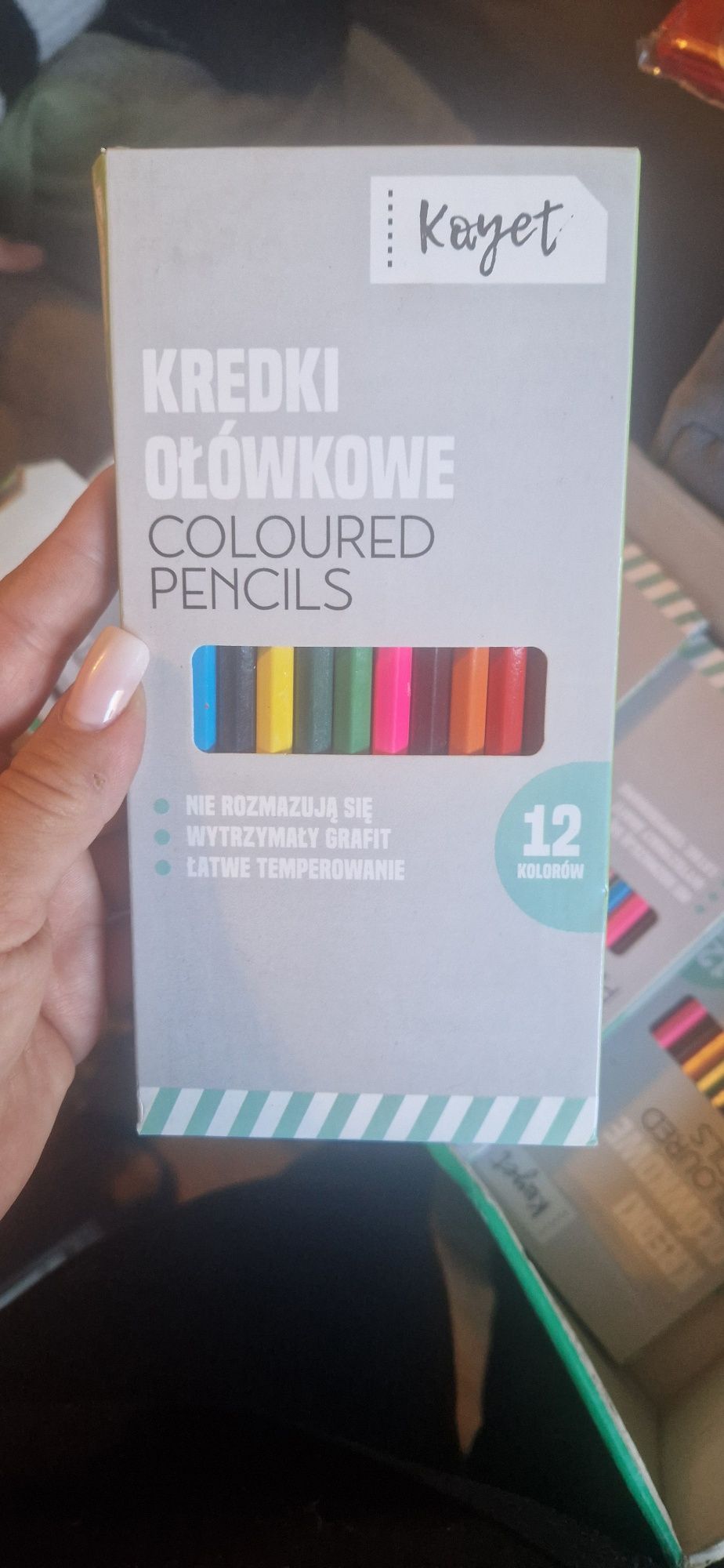 Kredki ołówkowe nowe
