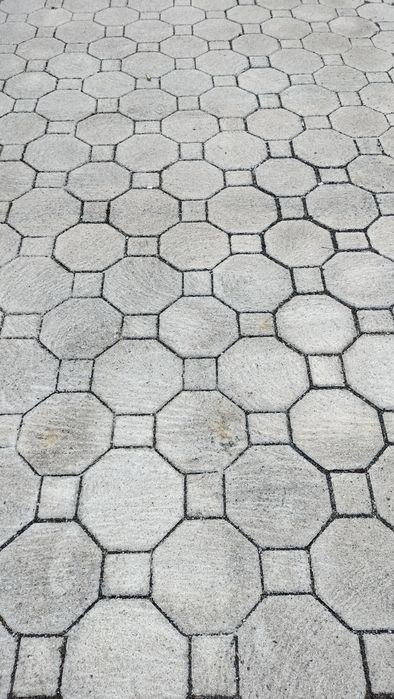 Molde em ferro desenho de chão em  cimento