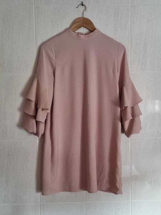 Vestido zara rosa bebé Tamanho S