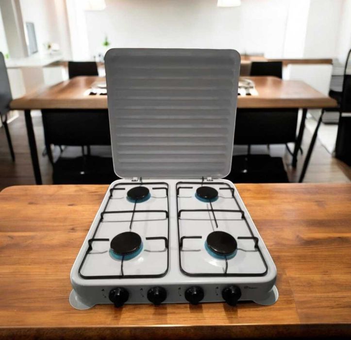 Газ плита таганок газовый настольный 4 комфорки под балон