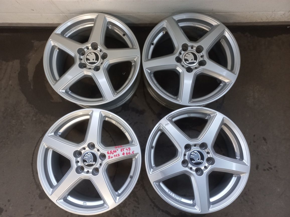 Alufelgi 16" 5x112 do Skoda