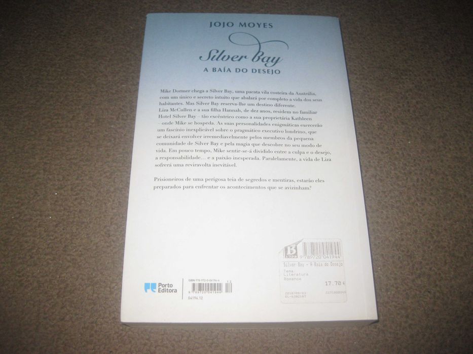 Livro "Silver Bay: A Baía do Desejo" de Jojo Moyes