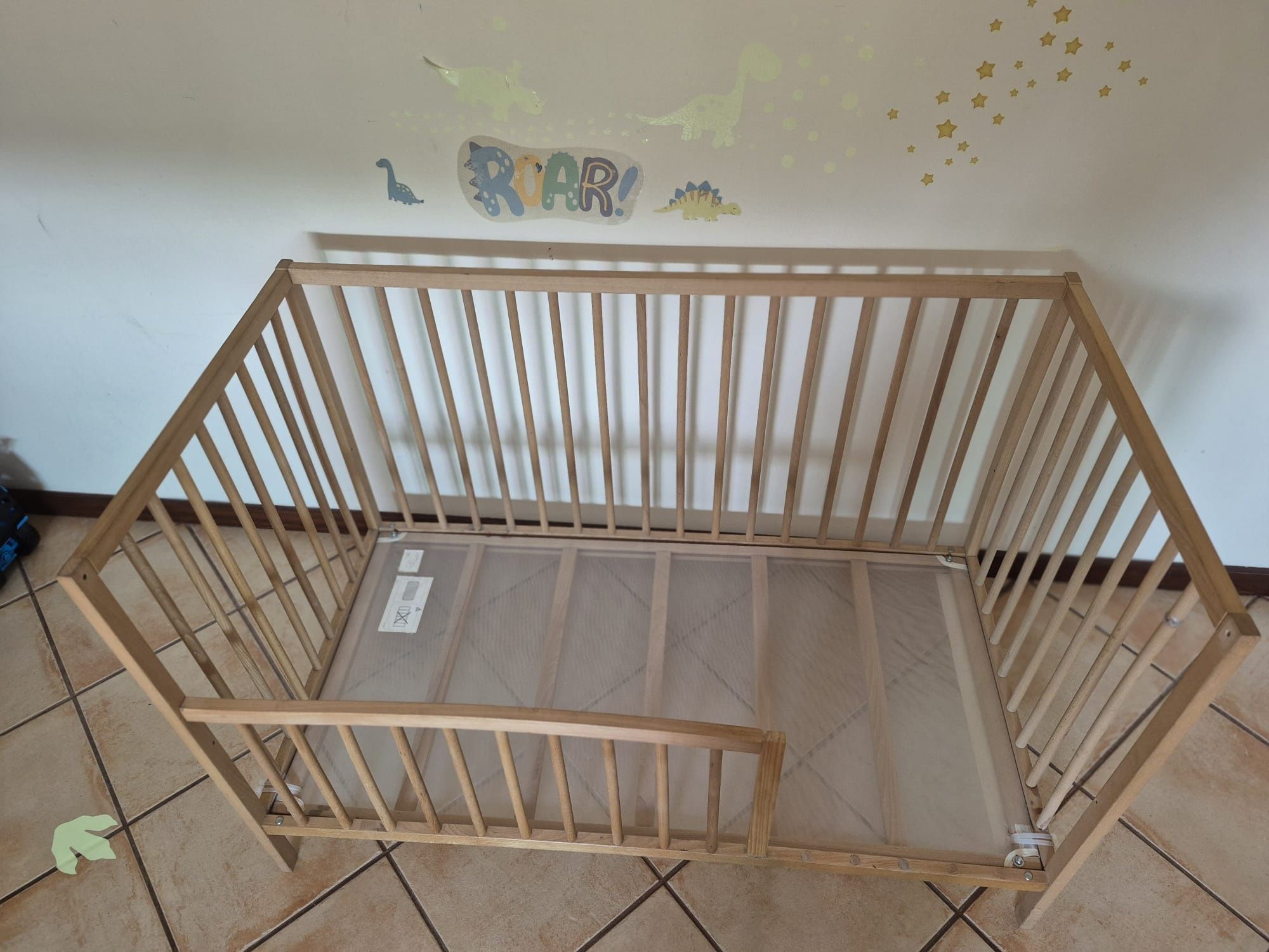 Cama de criança alterada