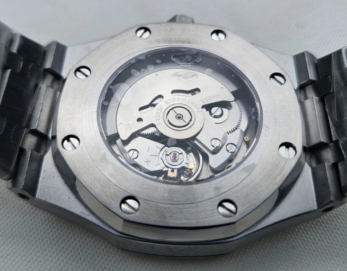 SEIKO MOD Royal Oak Biały Custom NOWY