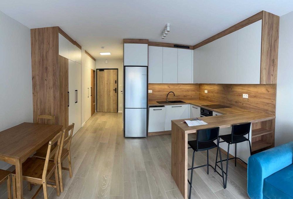 Do wynajęcia kawalerka 36 m², parter, taras, wyposażona, nowy budynek