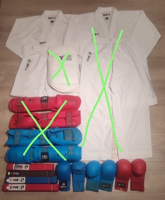 Кімоно професійне для карате SMAI. Професійне екіпірування