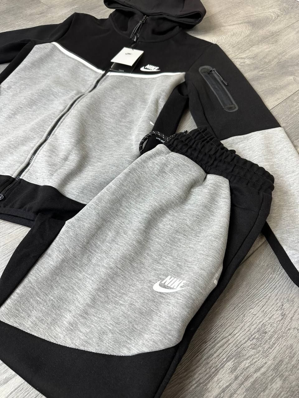 Спортивный костюм Nike Tech Fleece (zip hoodie tech swoosh)