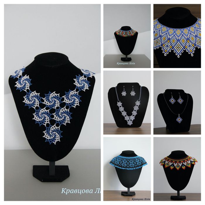 Силянки, намиста, прикраси з бісеру