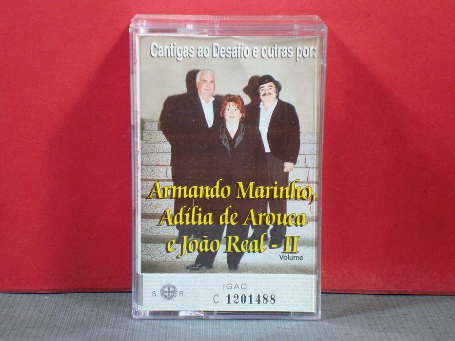Armando Marinho, Adília de Arouca e João Real / Vol. II / Cassete/ NM