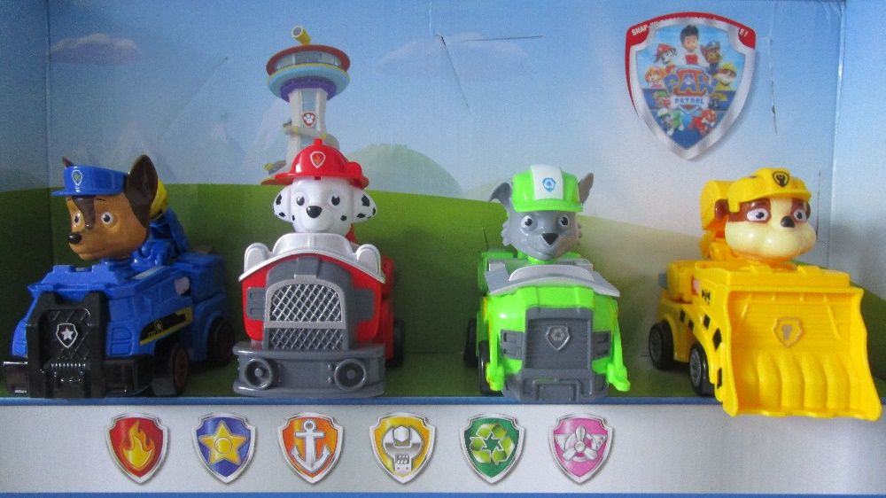 Transformers da Patrulha Pata / PAW Patrol NOVOS (Preço Individual)