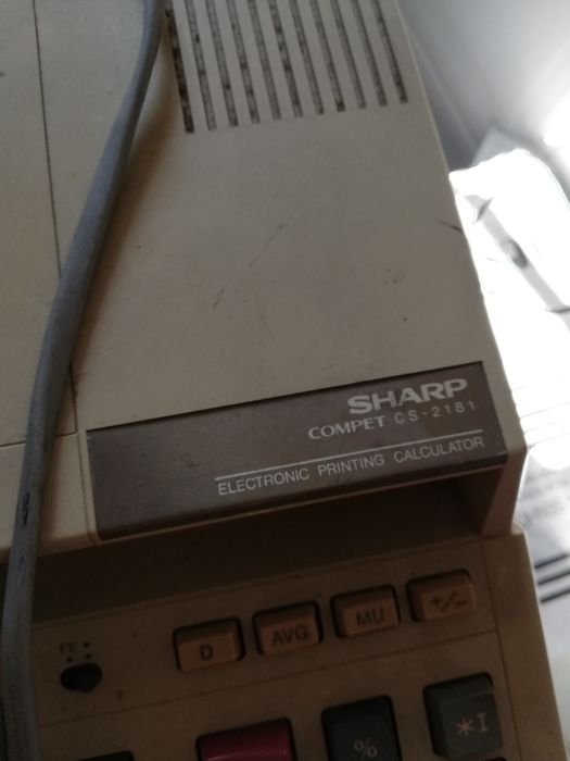 Calculadora antiga