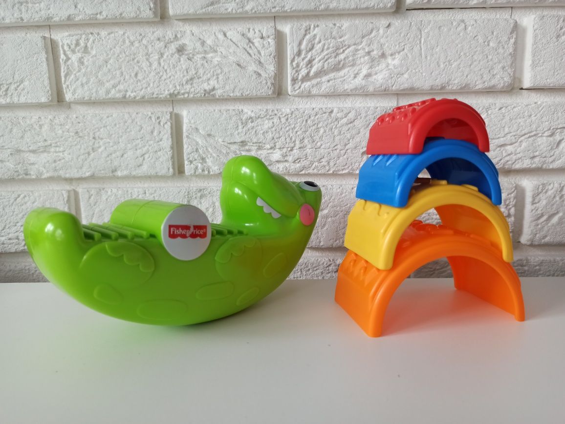 Fisher-Price piramidka krokodyl