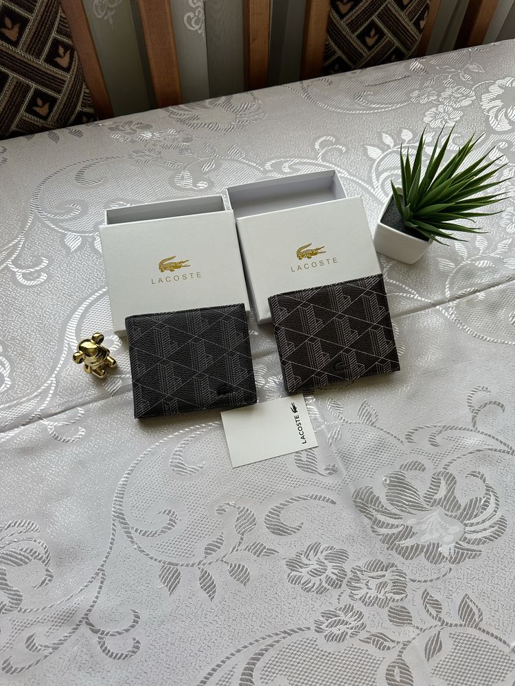 Гаманець Lacoste Monogram | кошельок | монограм | лакоста лакосте