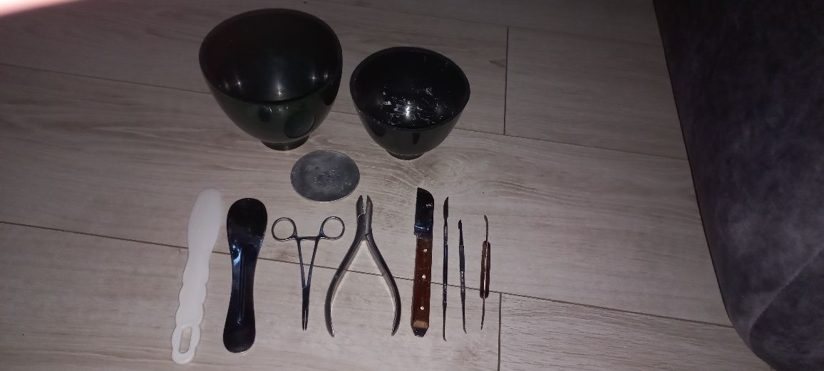 Zestaw narzędzi dla studentów technik dentystycznych