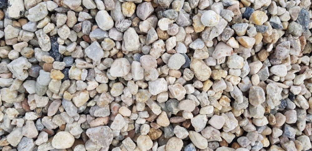Grys Żwir Rzeczny Mix Kolor 8-16 mm Kamień 1000 kg