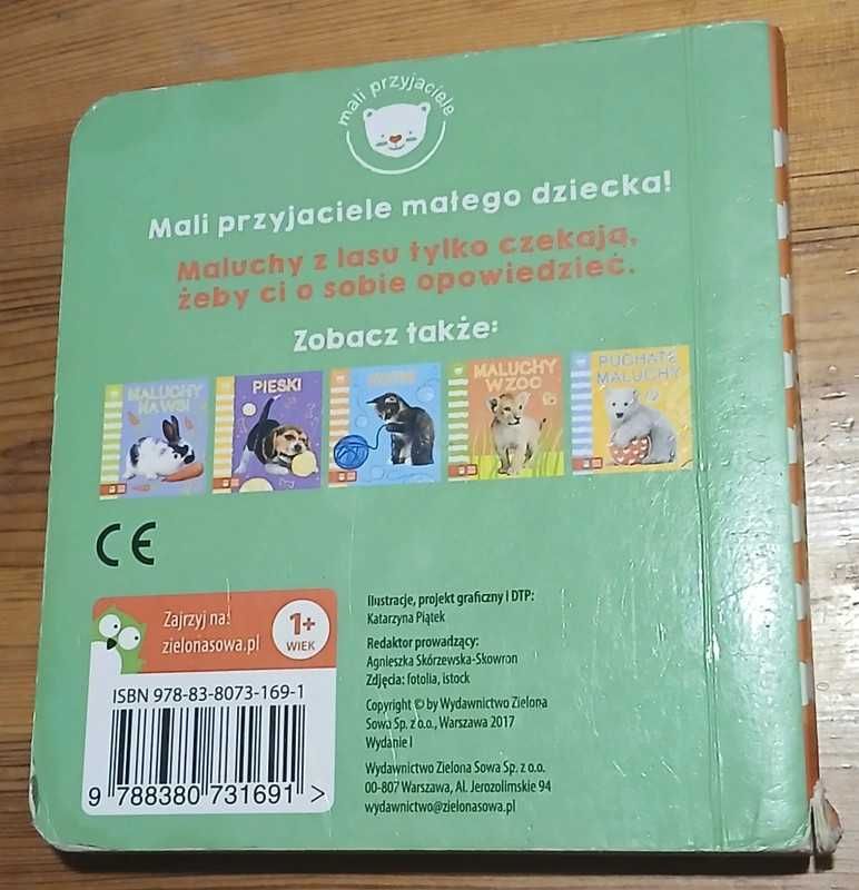Maluchy w lesie - książeczka dla dzieci