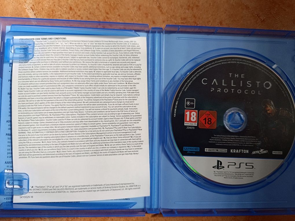 The Callisto protocol PS5