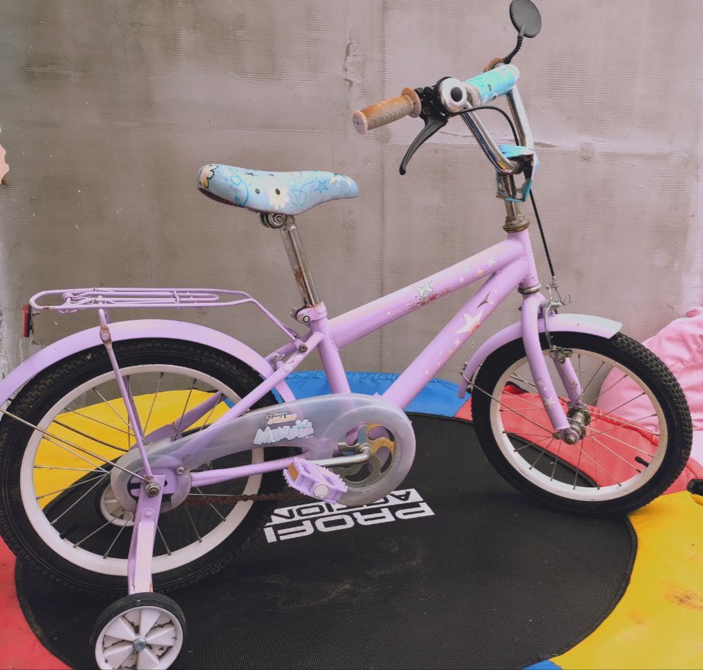 Велосипед дитячий для дівчинки (minie mouse)