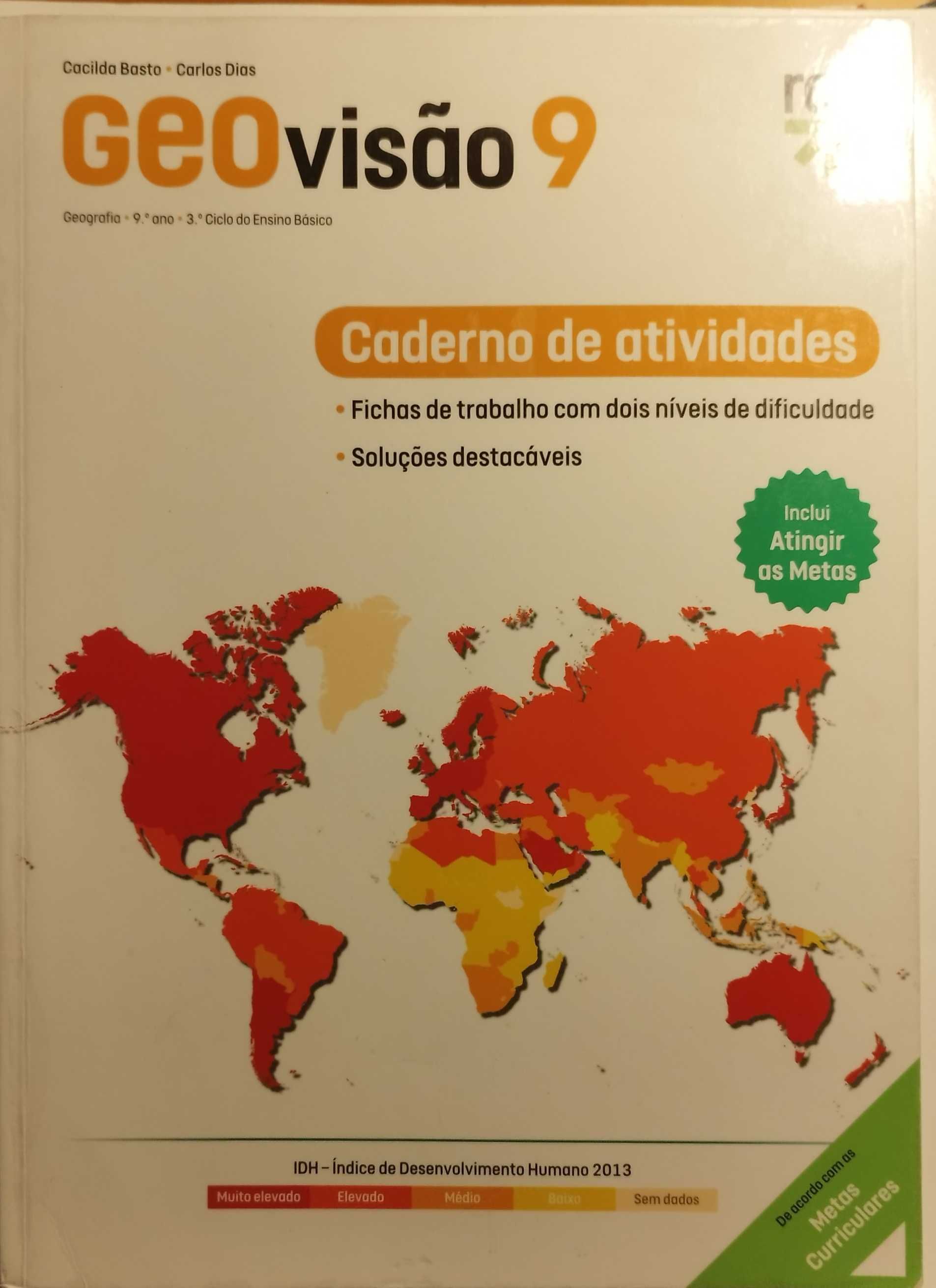Cadernos de Atividades 9º ano - OPORTUNIDADE!