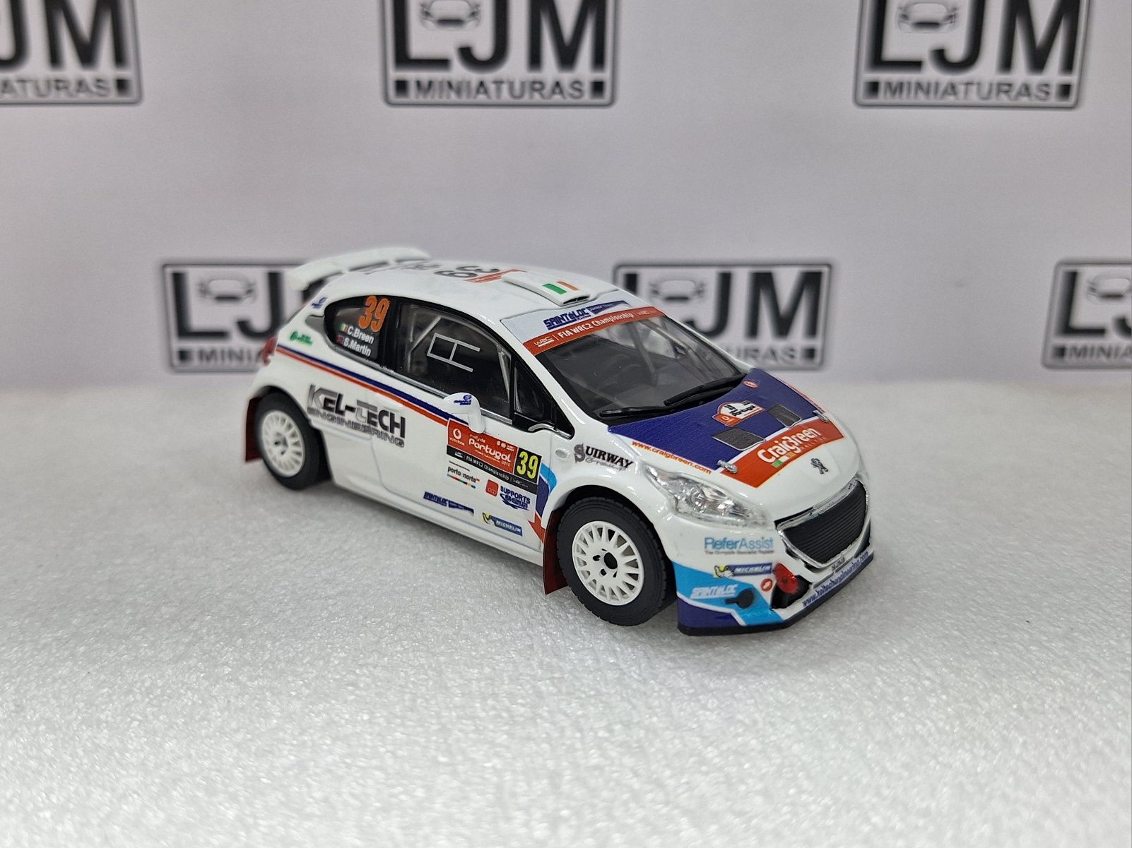 Miniatura 1/43 Craig Breen Rally Portugal 2015