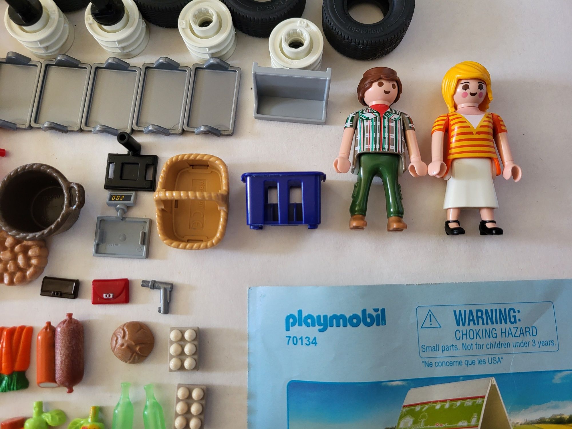 Playmobil 70134 samochód country sklep z warzywami kompletny