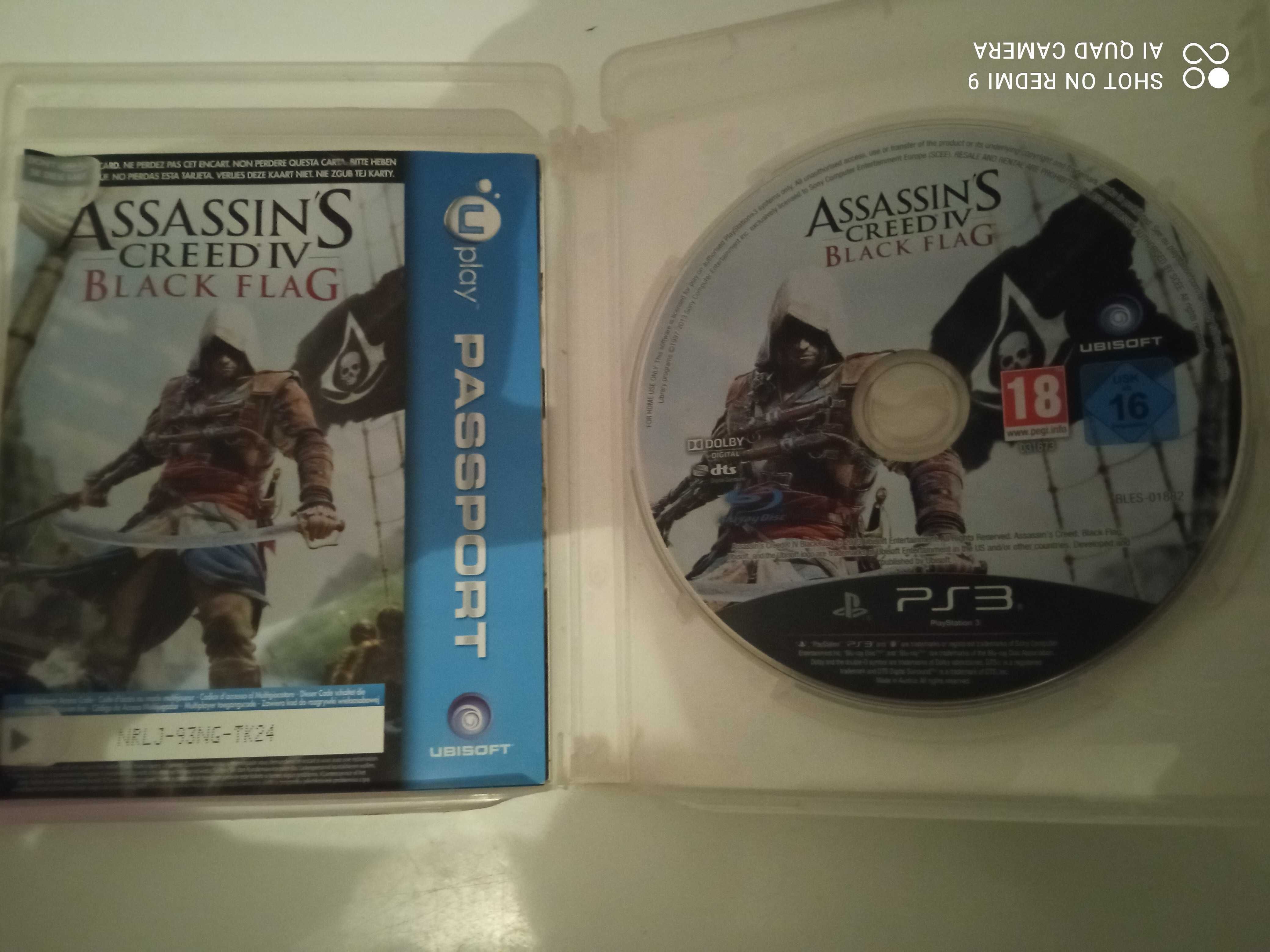 Jogo ASSASSINS CREED 4 black flag para PS3