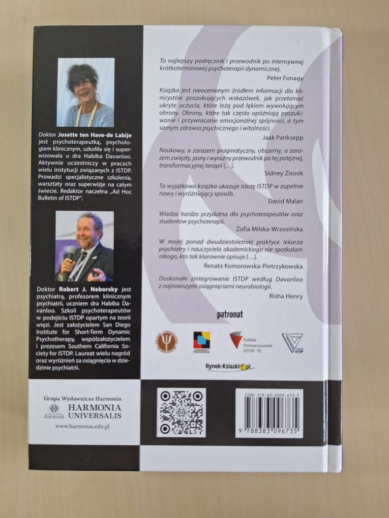 Intensywna krótkoterminowa psychoterapia dynamiczna dla praktyków