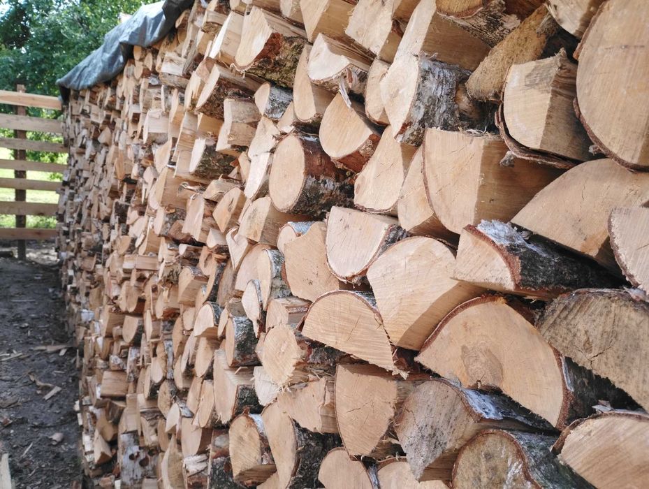 Gwarancja pomiar przed rozładunkiem drewno kominkowe suche sezonowane