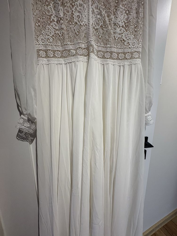 Suknia ślubna boho dama couture 40 L
