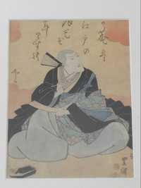 Drzeworyt japoński Utagawa Toyokuni II (Japonia) 1 z 2